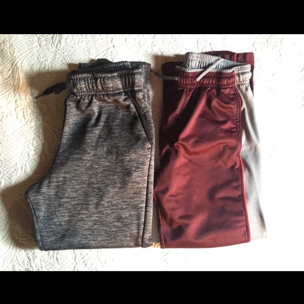•Bundle of two boys athletic pants•